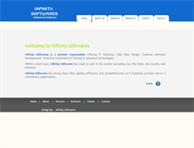 Tablet Screenshot of infsoftindia.com